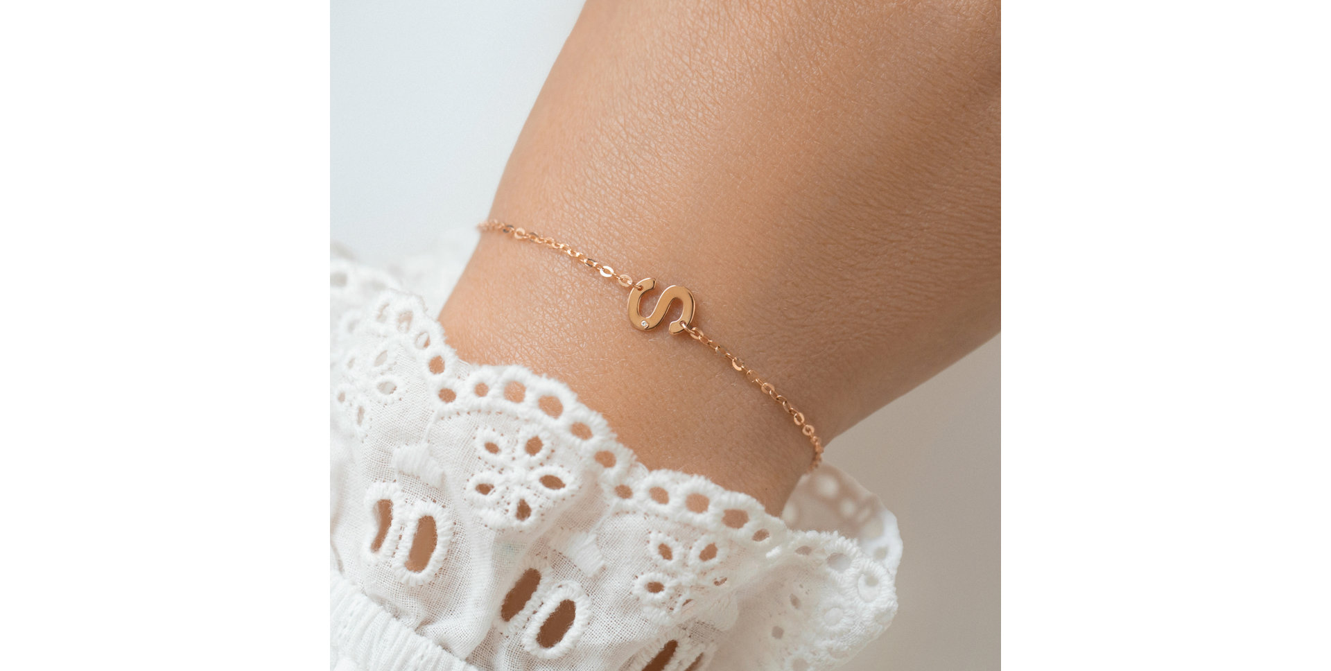 Náramek s diamantem Big Line