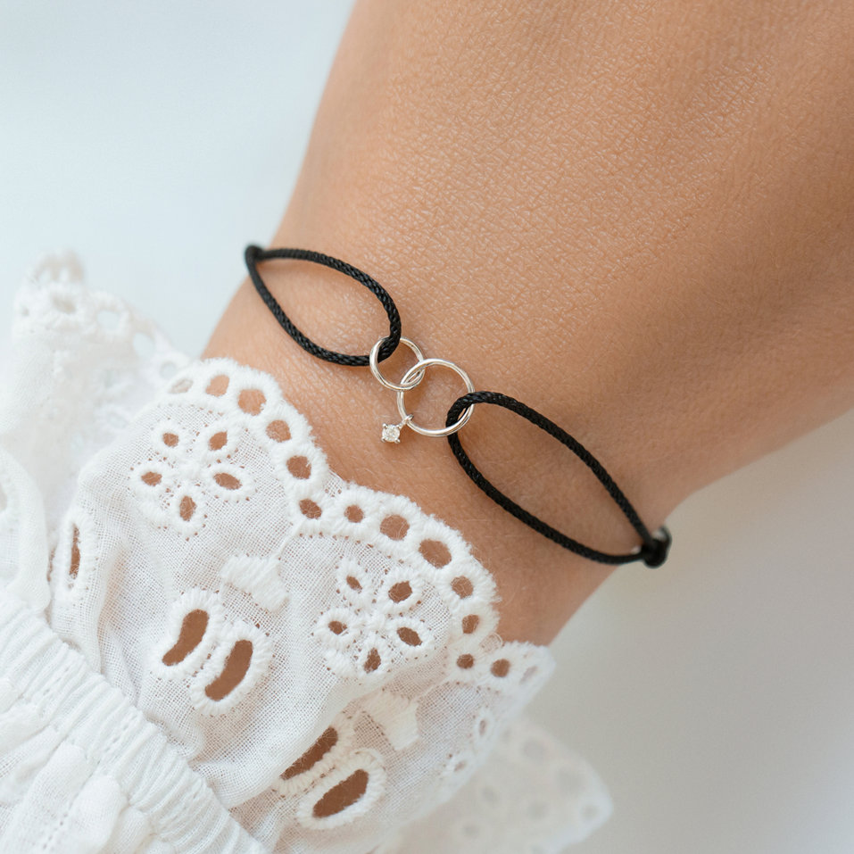 Náramek s diamanty Timeless Unity