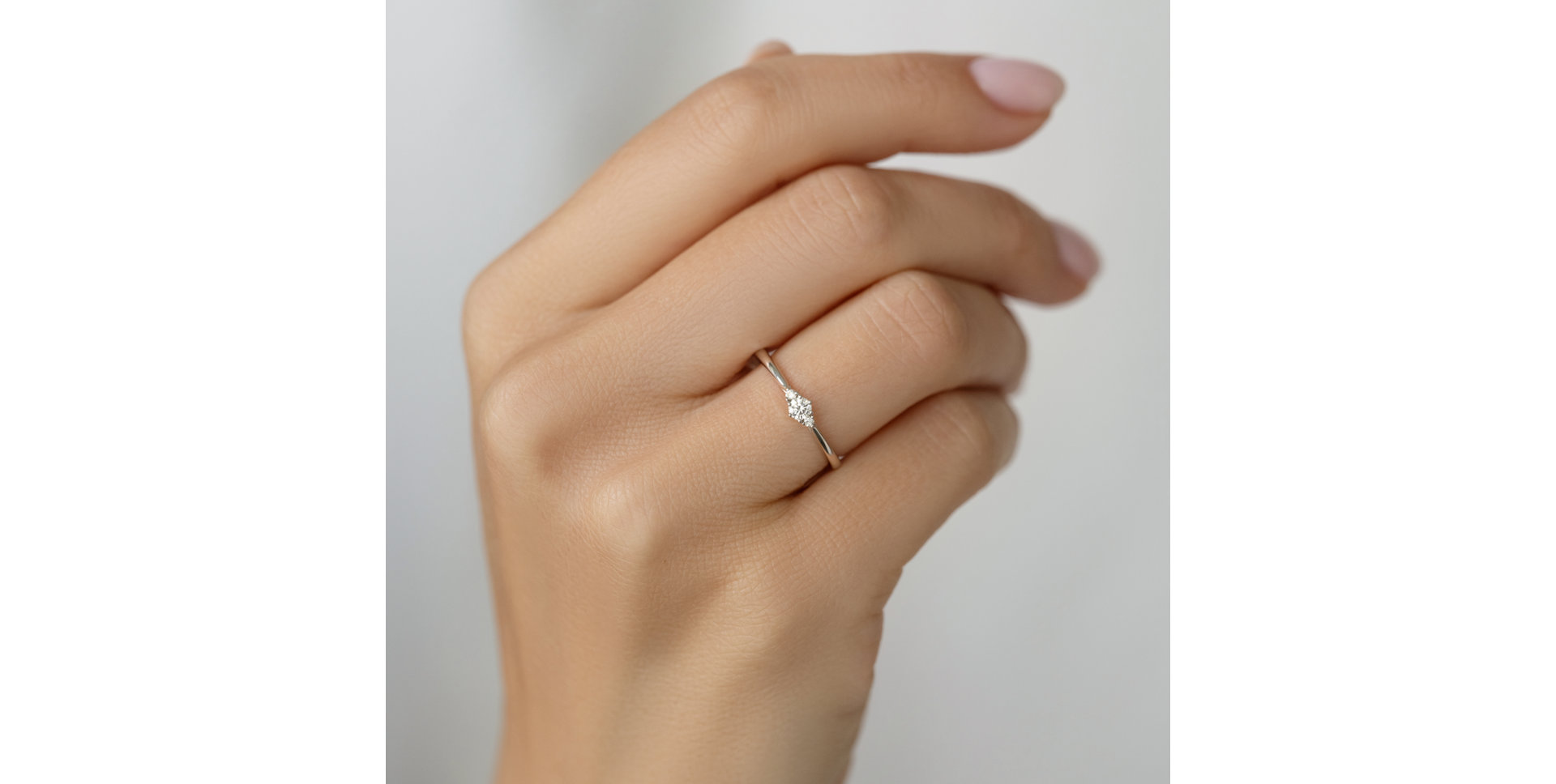 Prsten s diamanty Midnight Serenity