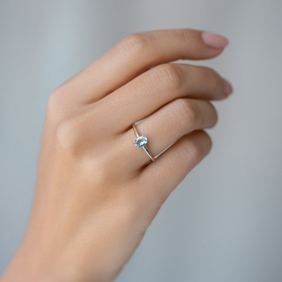 Prsten s ametystem Mystic Light