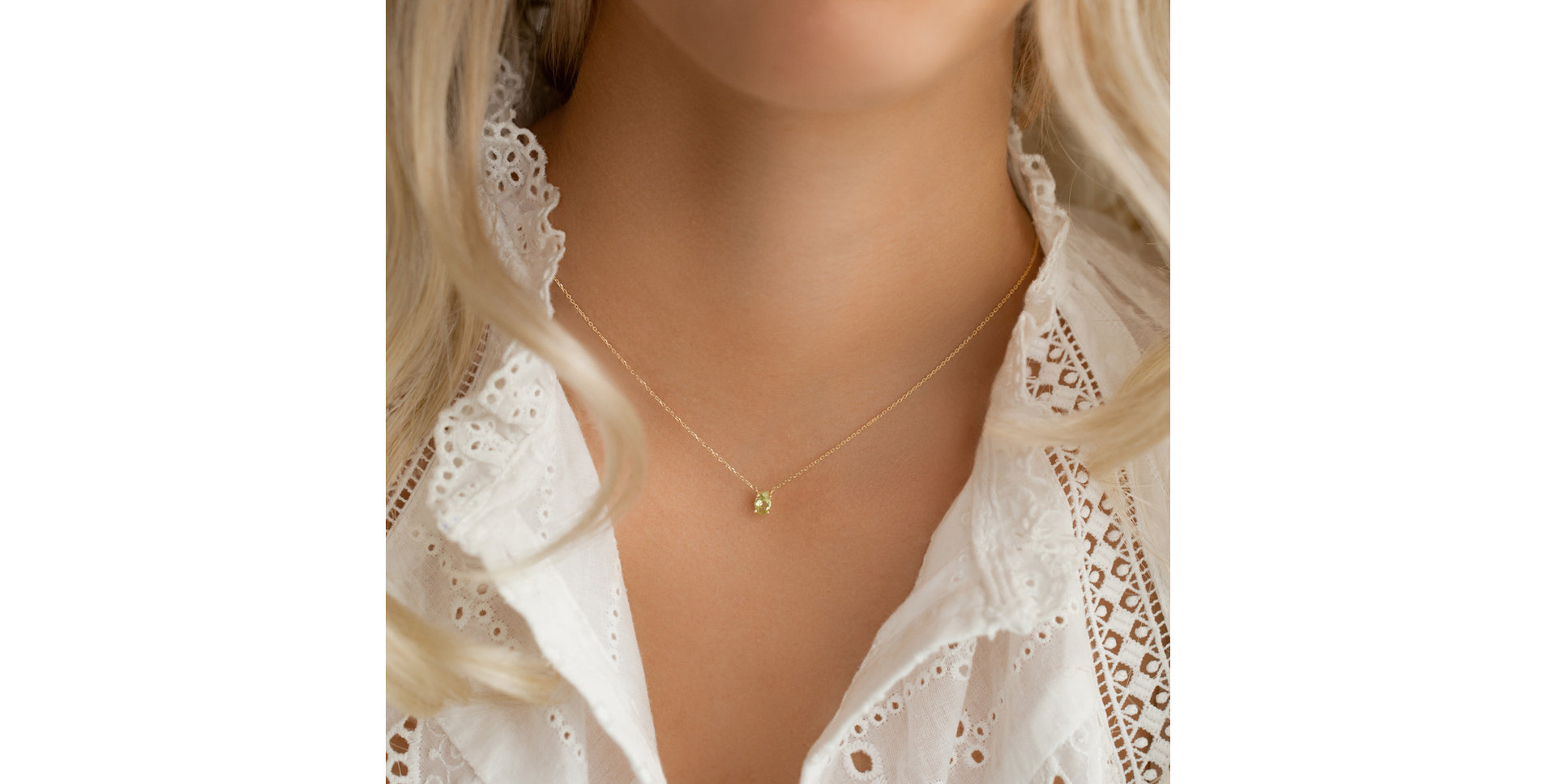 Náhrdelník s peridotem Mystic Depth