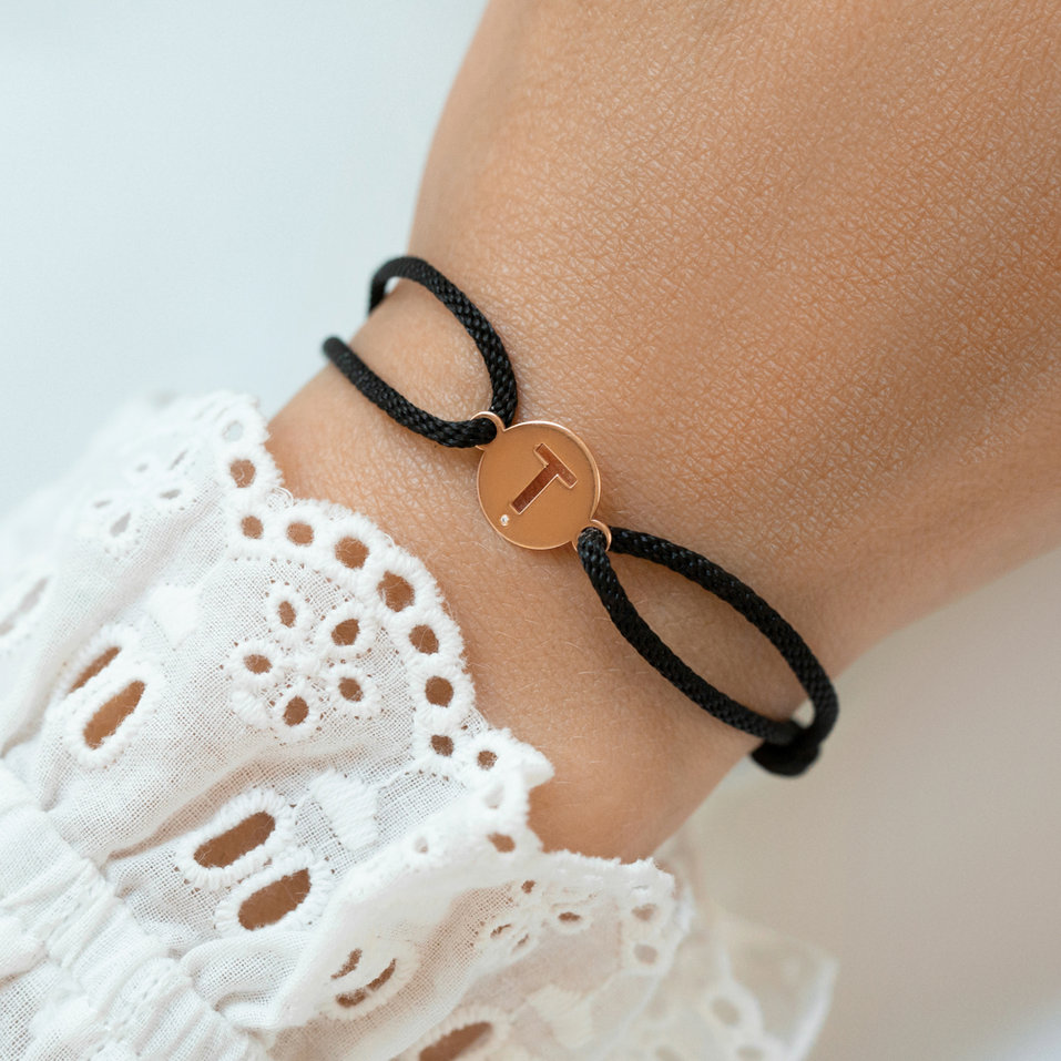 Náramek s diamantem Cut Coin L