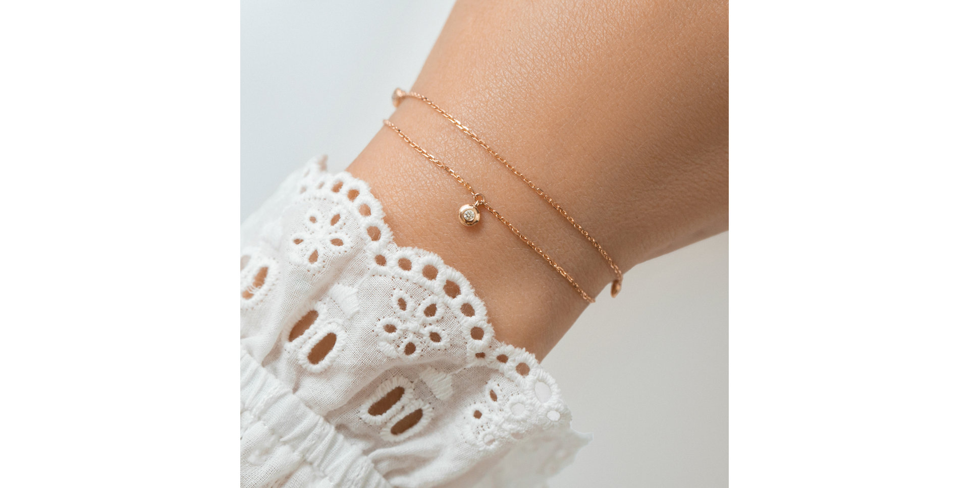 Náramek s diamanty Adorable Dots