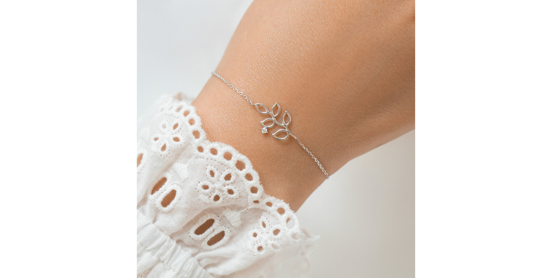 Náramek s diamantem Nature Gift