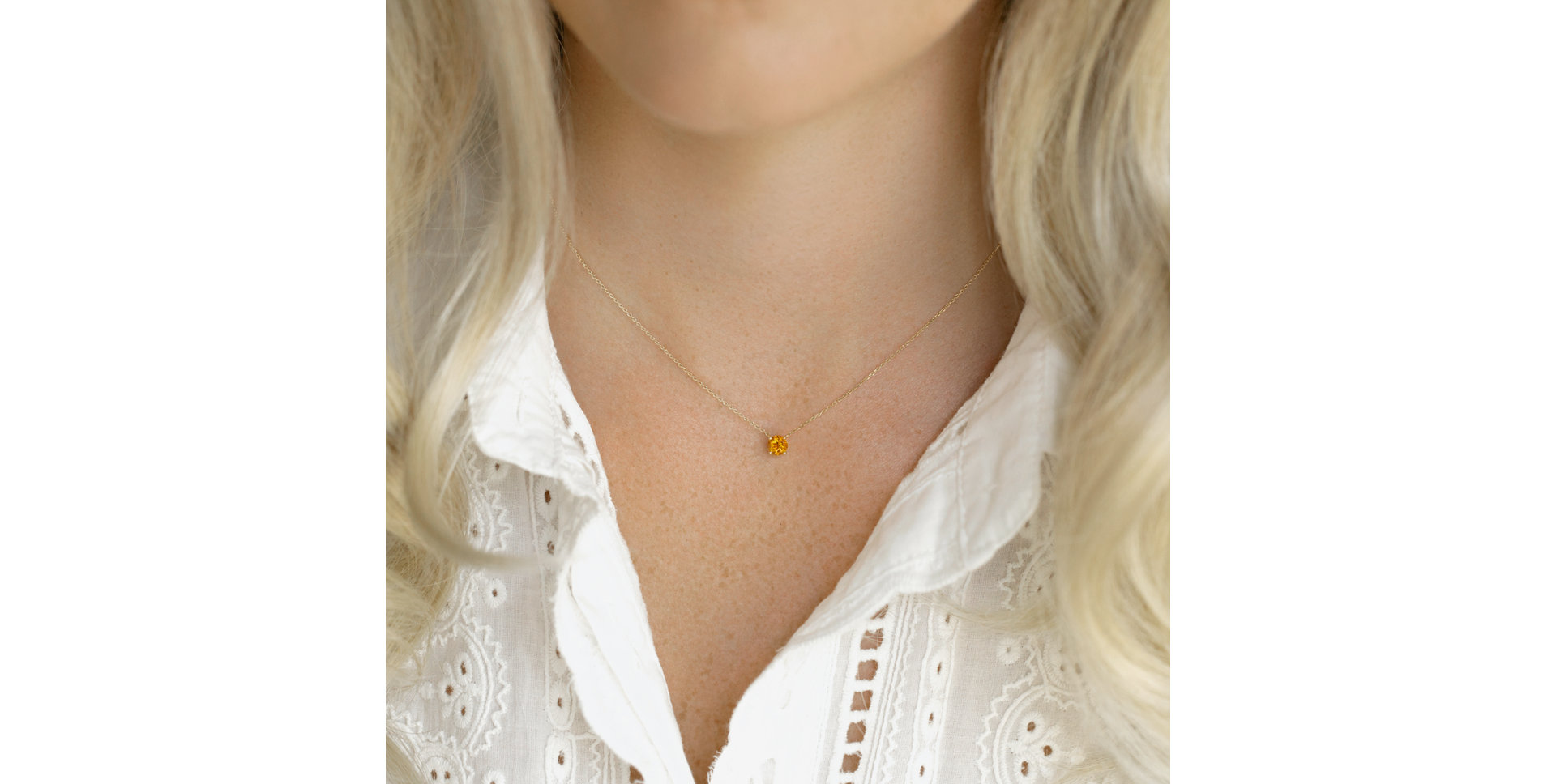 Náhrdelník s citrínem Thalassali