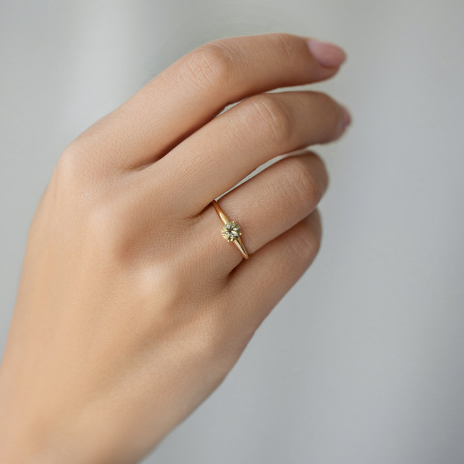 Prsten s peridotem Sweet Bliss