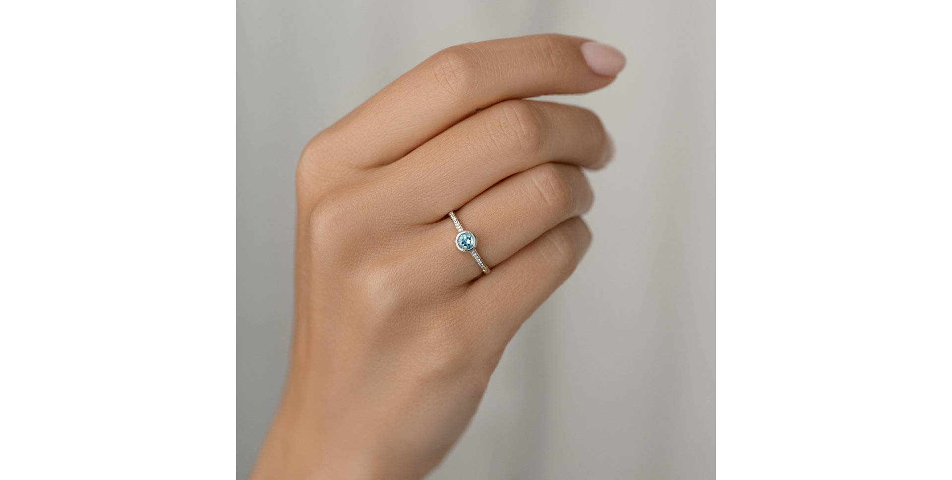 Prsten s diamanty a quartzem Regal Sparkle