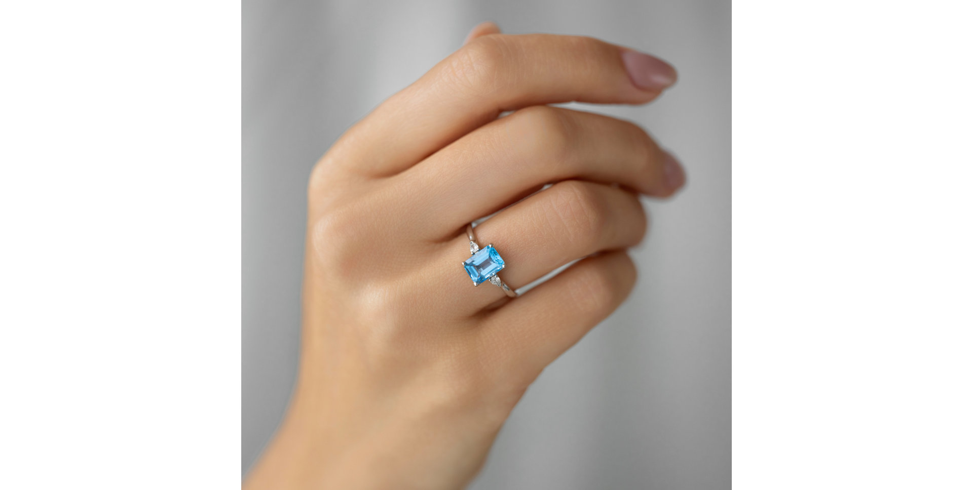 Prsten s diamanty a citrínem Royal Anne