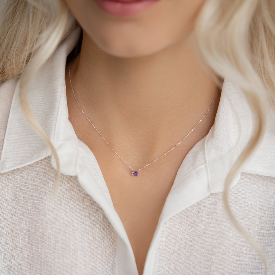 Náhrdelník s ametystem Winslow