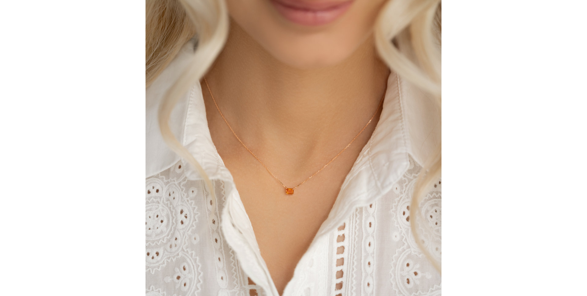 Náhrdelník s ametystem Winslow