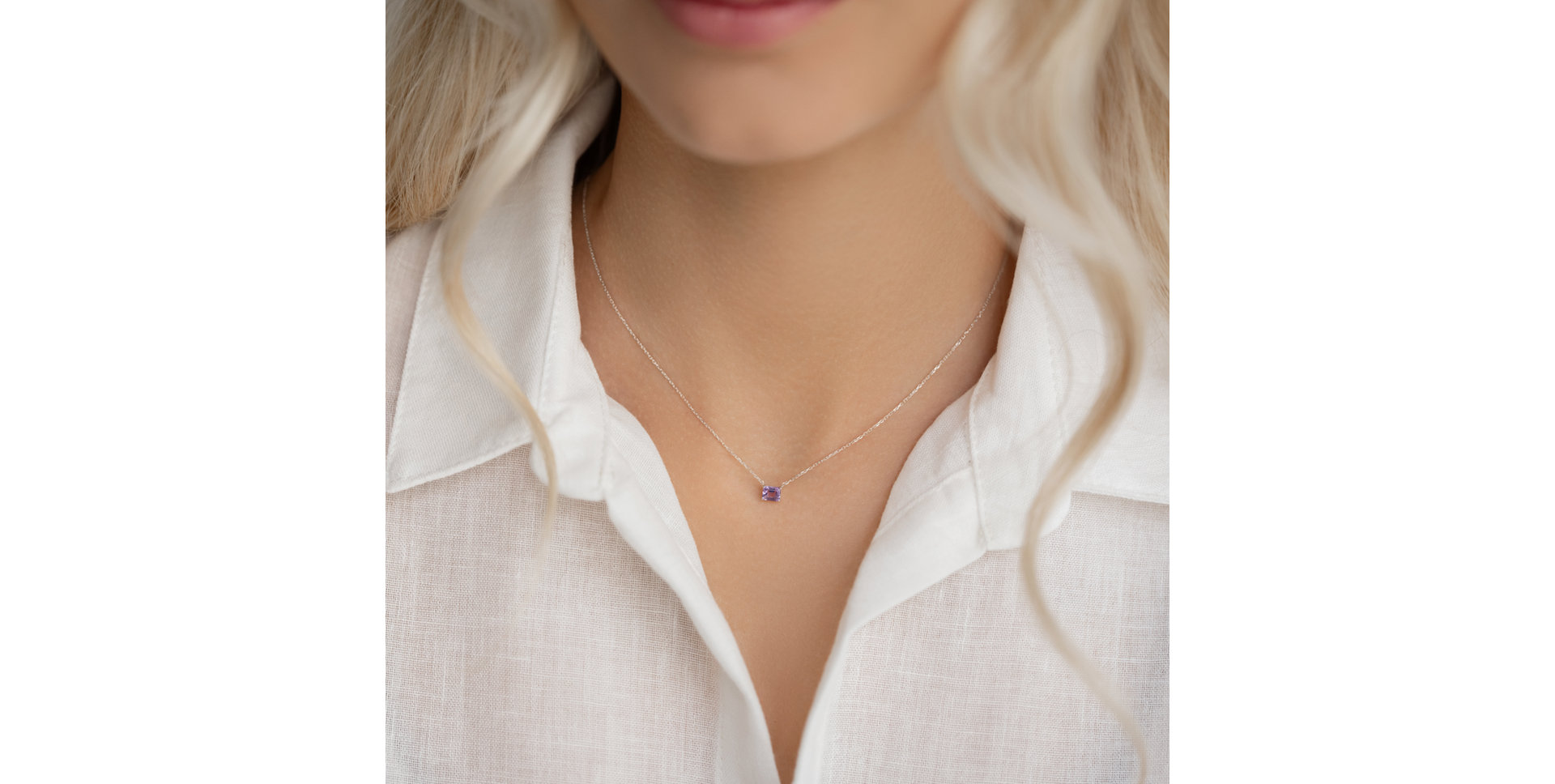 Náhrdelník s topazem Winslow