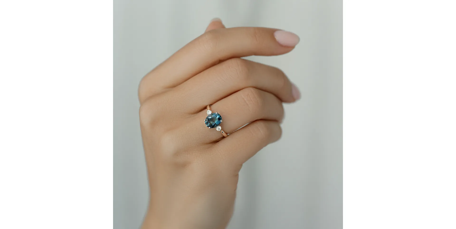 Prsten s diamanty a citrínem Asuan