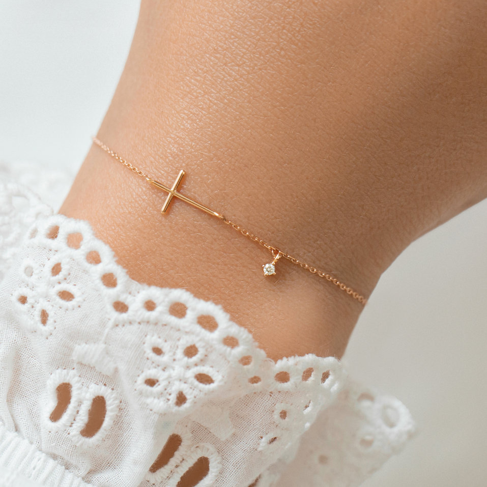 Náramek s diamantem Orycross