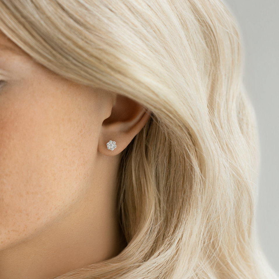 Náušnice s diamanty Shiny Constellation