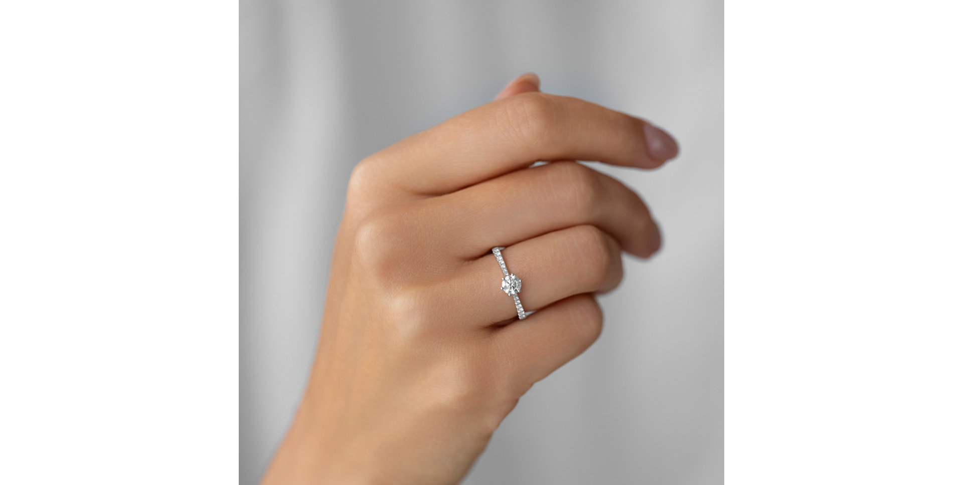 Prsten s diamanty Classic Dew