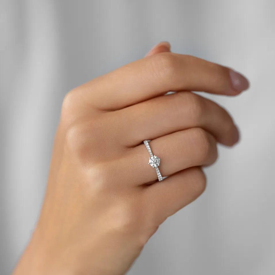 Prsten s diamanty Classic Dew