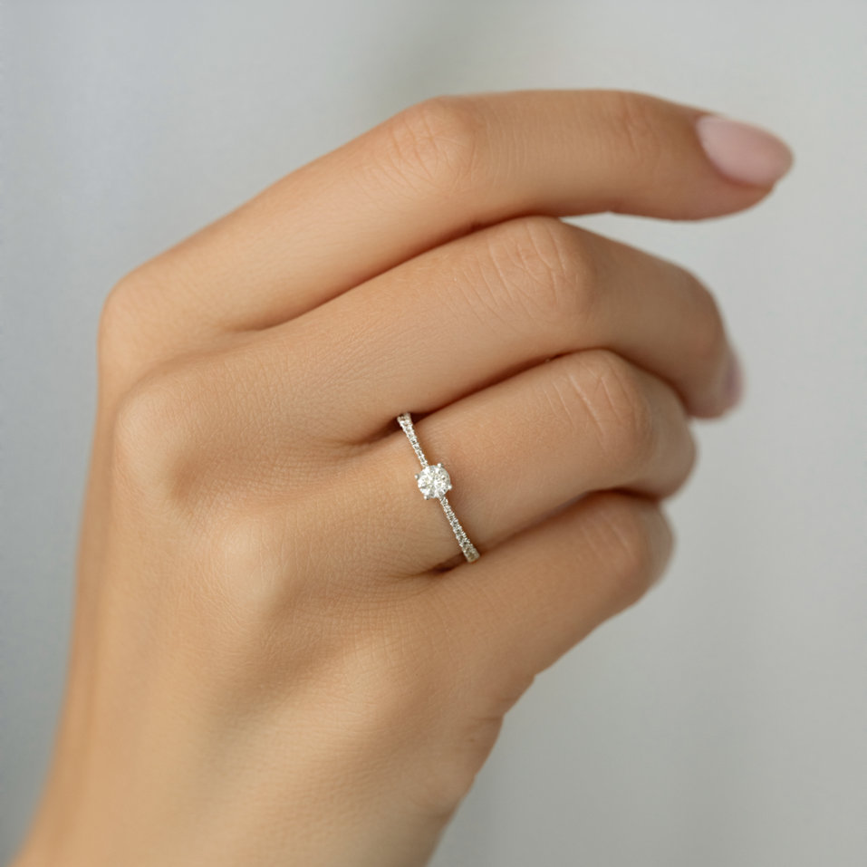 Prsten s diamanty Glittery Love