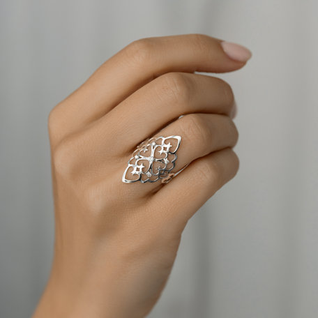 Prsten s diamanty Folk Treasure