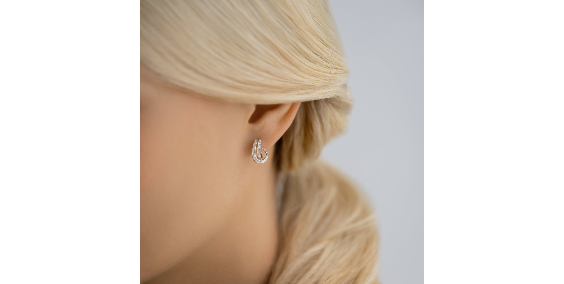 Náušnice s diamanty Chantira