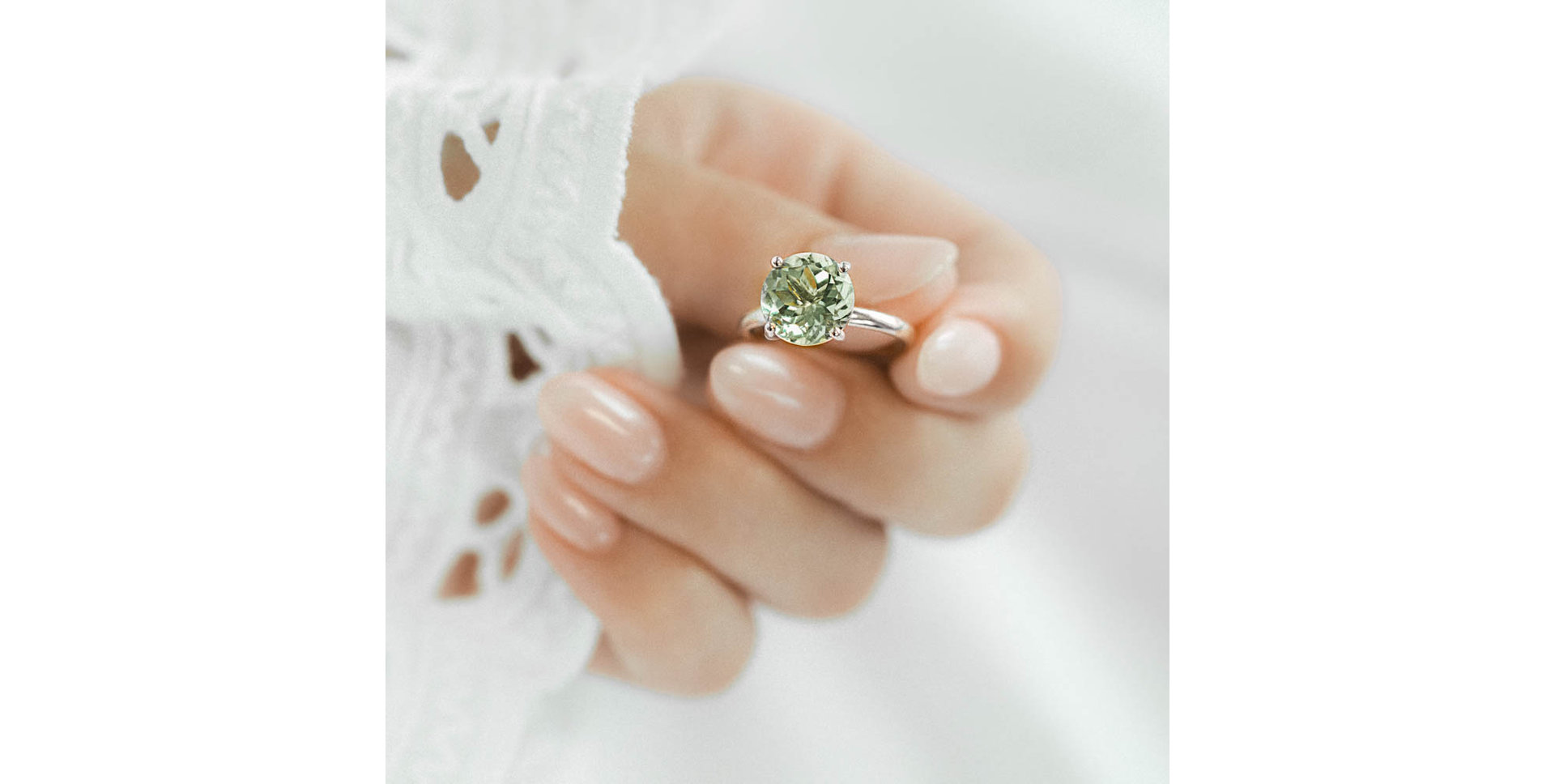 Prsten s rhodolitem Bonbon