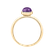 Prsten s ametystem brazil Bonbon4