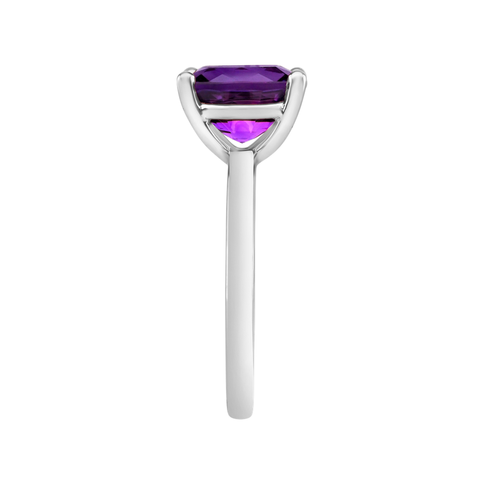 Prsten s ametystem brazil Bonbon