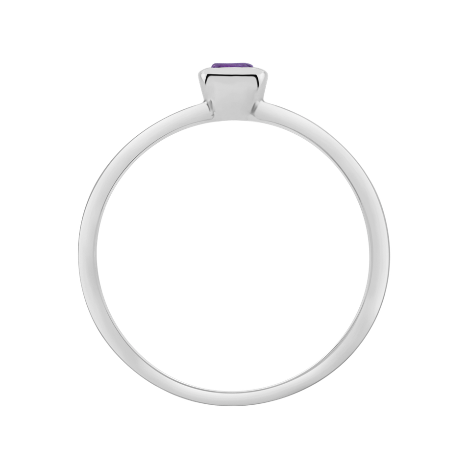 Prsten s ametystem brazil Bonbon