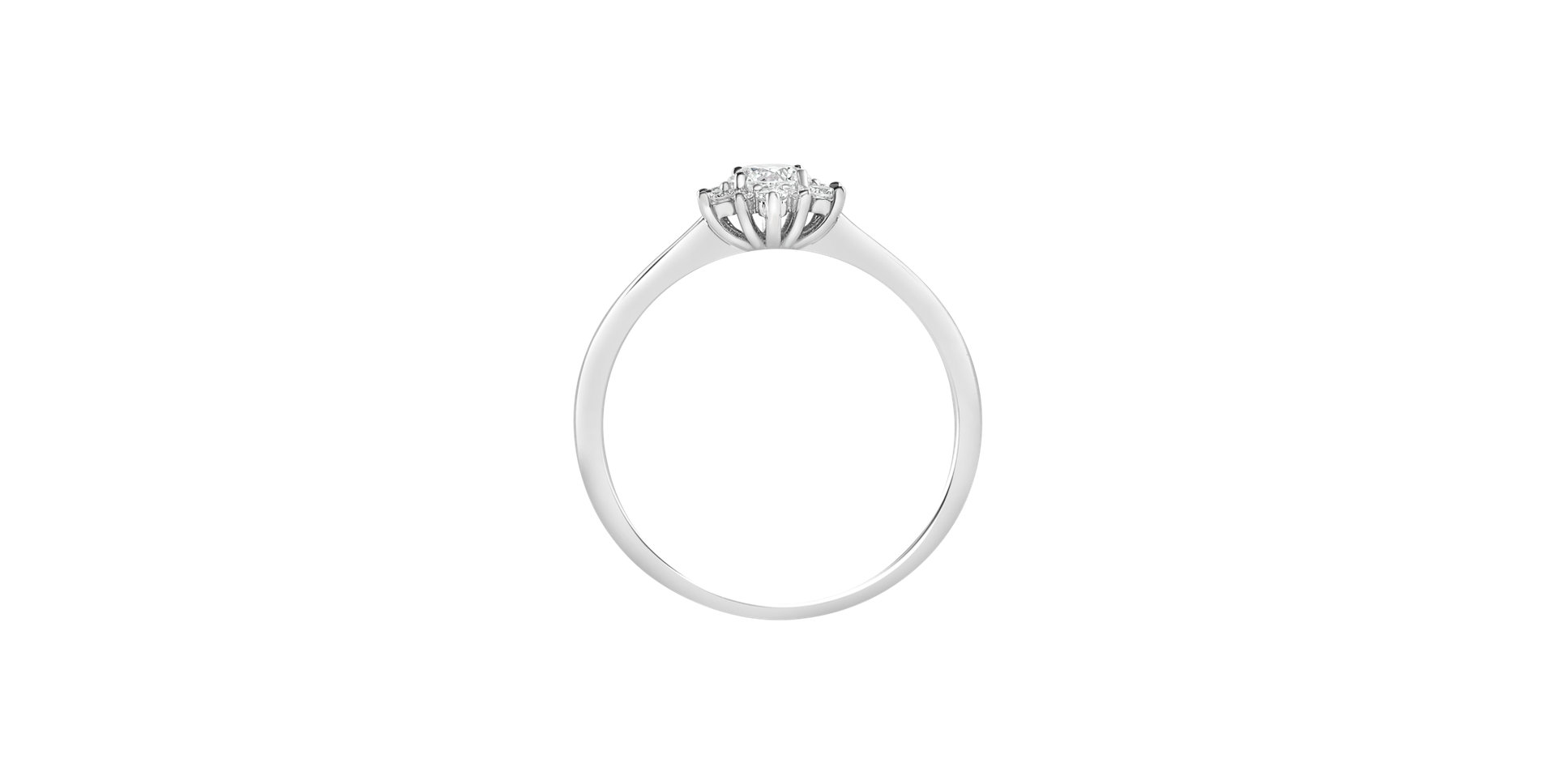 Prsten s diamanty Glowing Starlet