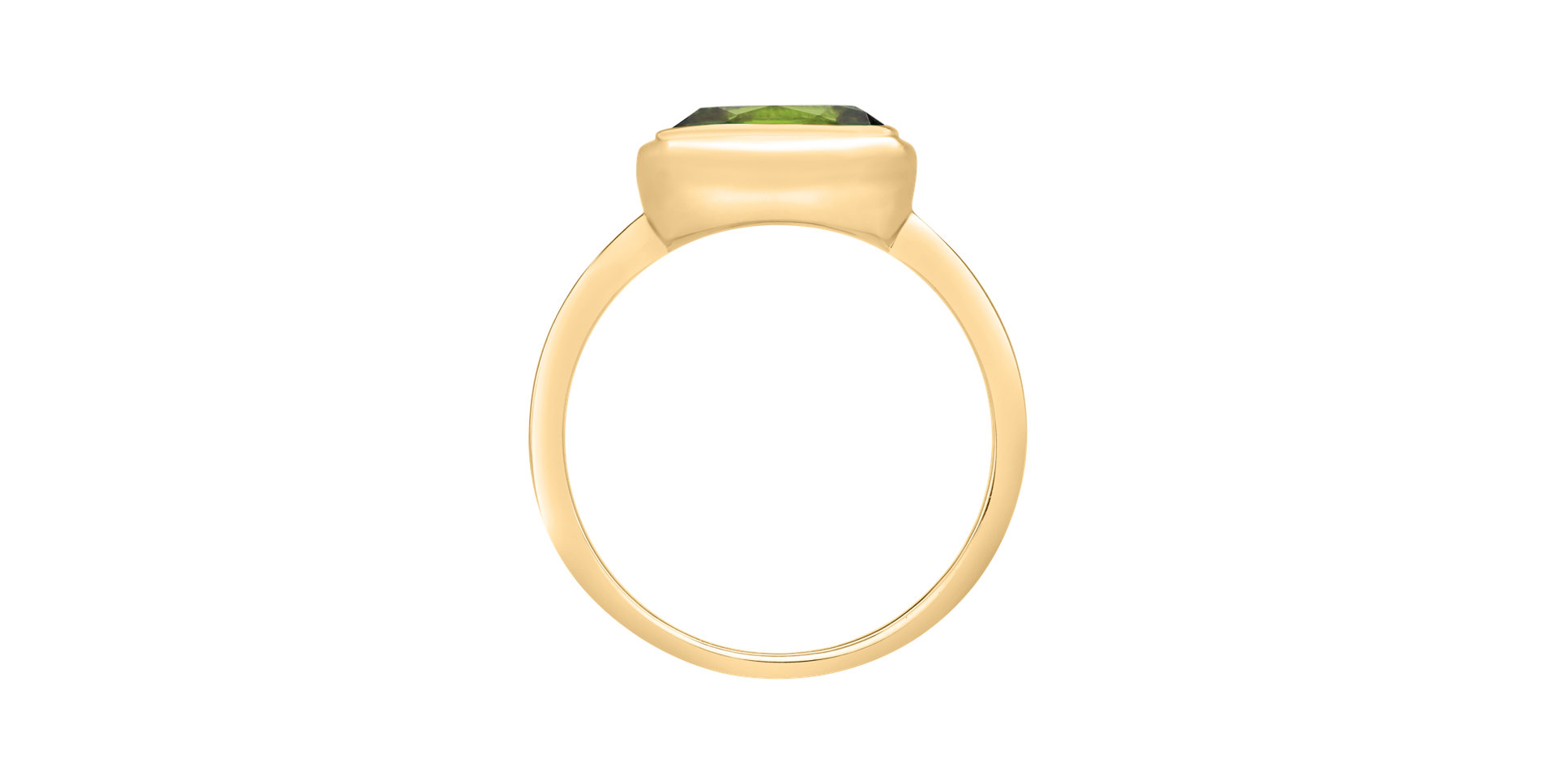 Prsten s peridotem Bonbon