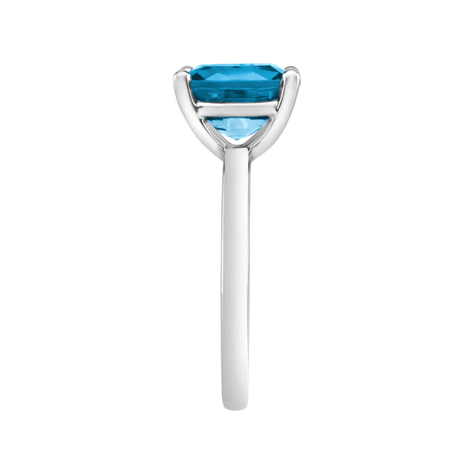 Prsten s topazem swiss Bonbon