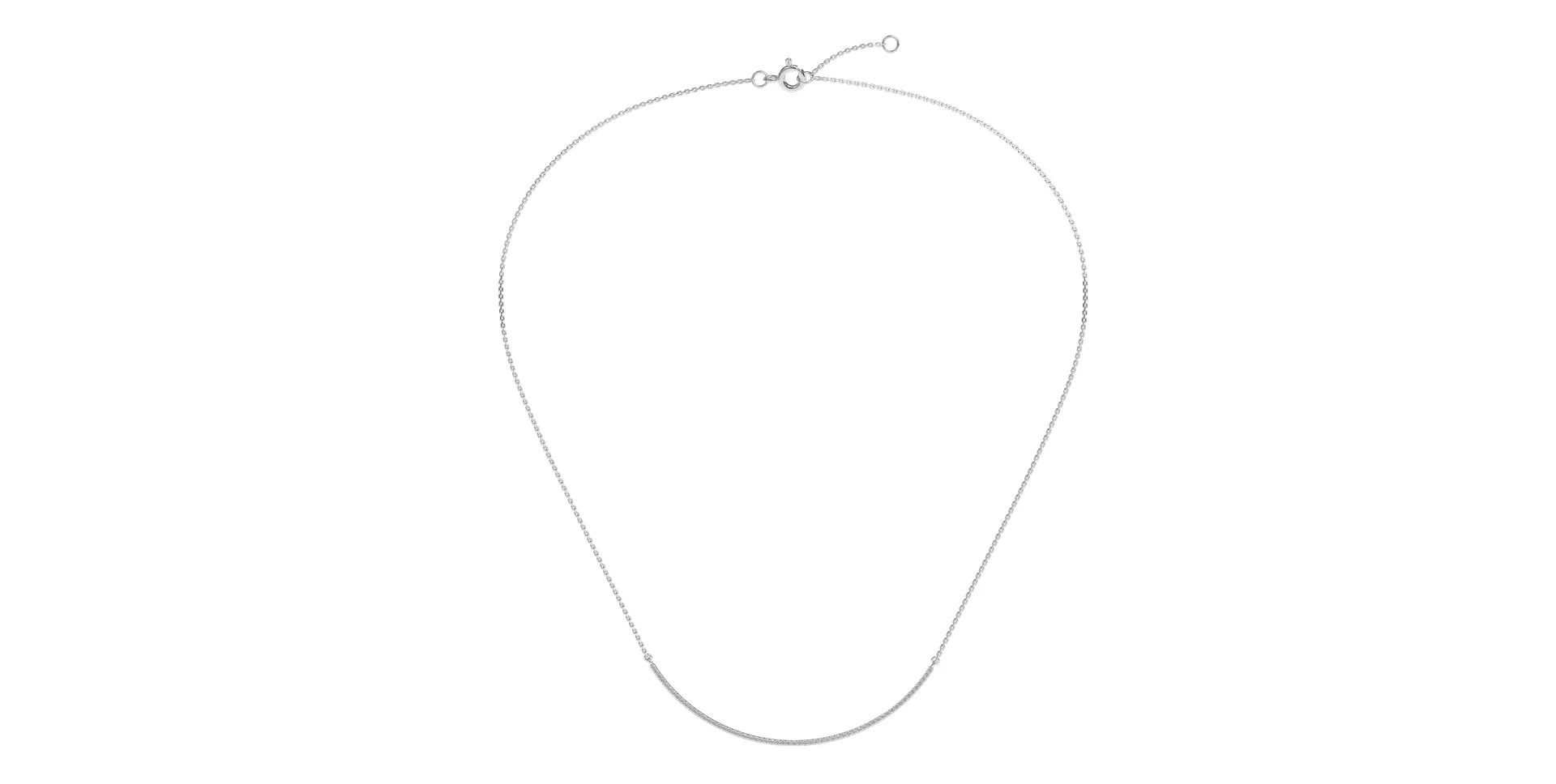 Náhrdelník s diamanty Shiny Line