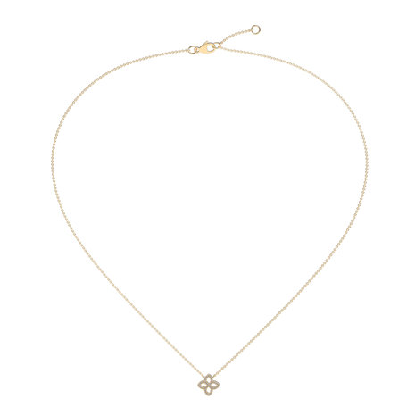 Náhrdelník s diamanty Glamorous Petals