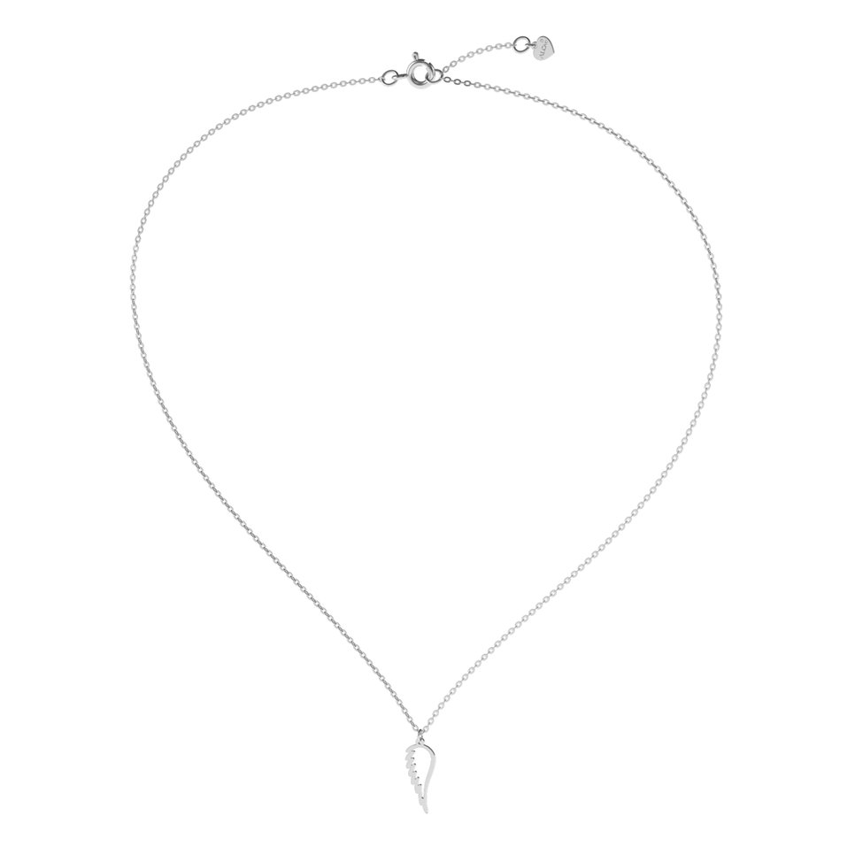 Náhrdelník s diamantem Angel Wing