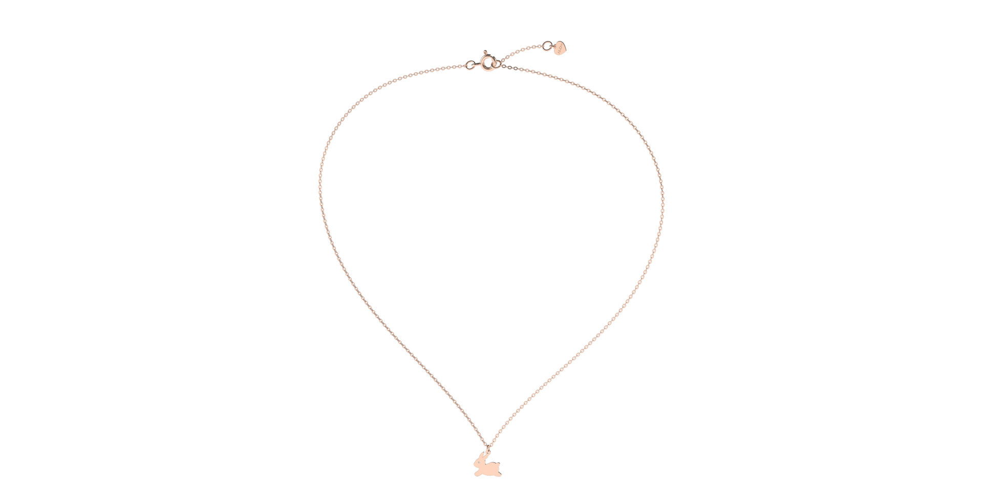 Náhrdelník s diamantem Bunny