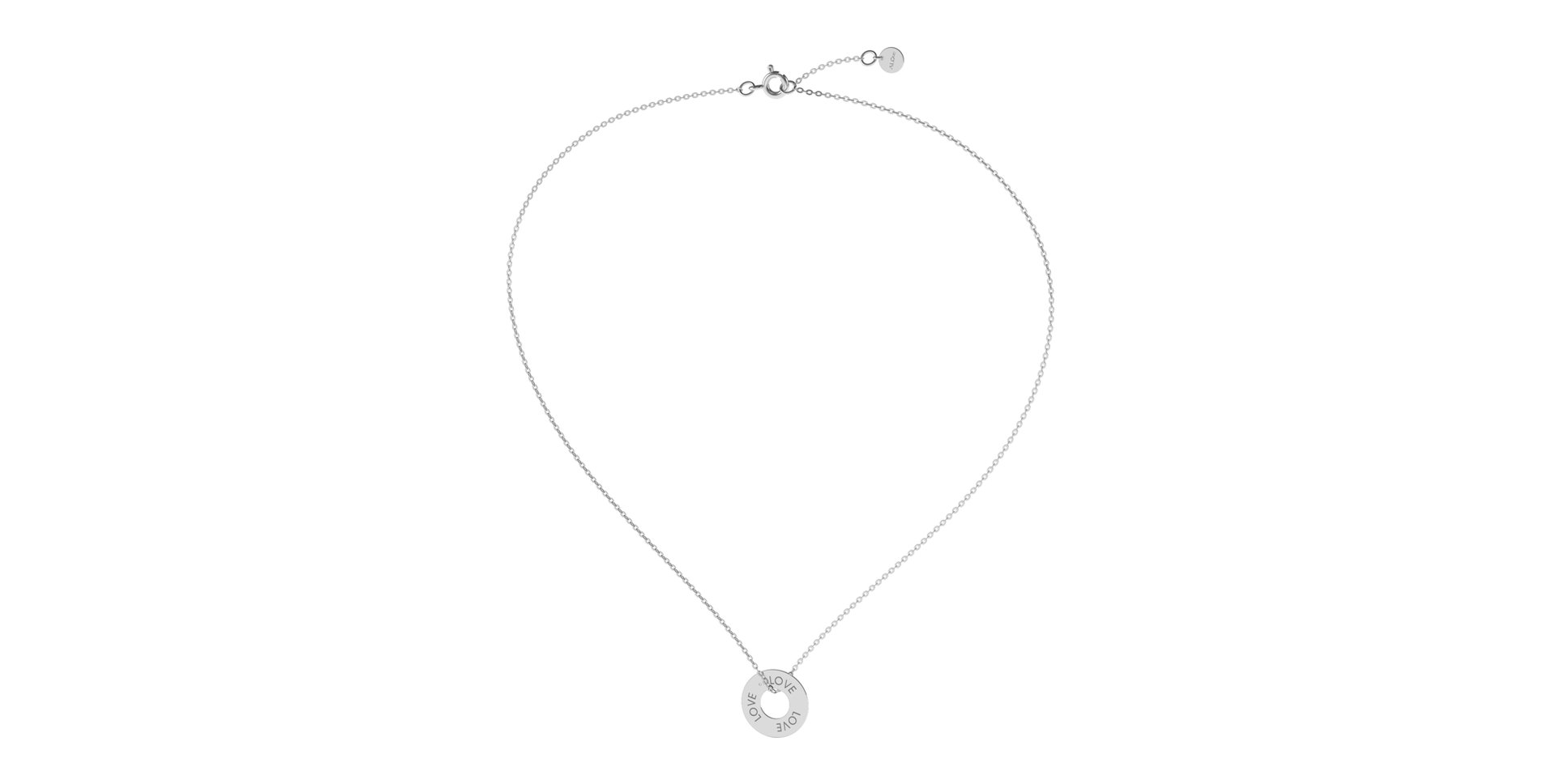 Náhrdelník s diamantem Love Circle