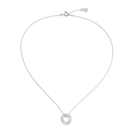 Náhrdelník s diamantem Love Circle