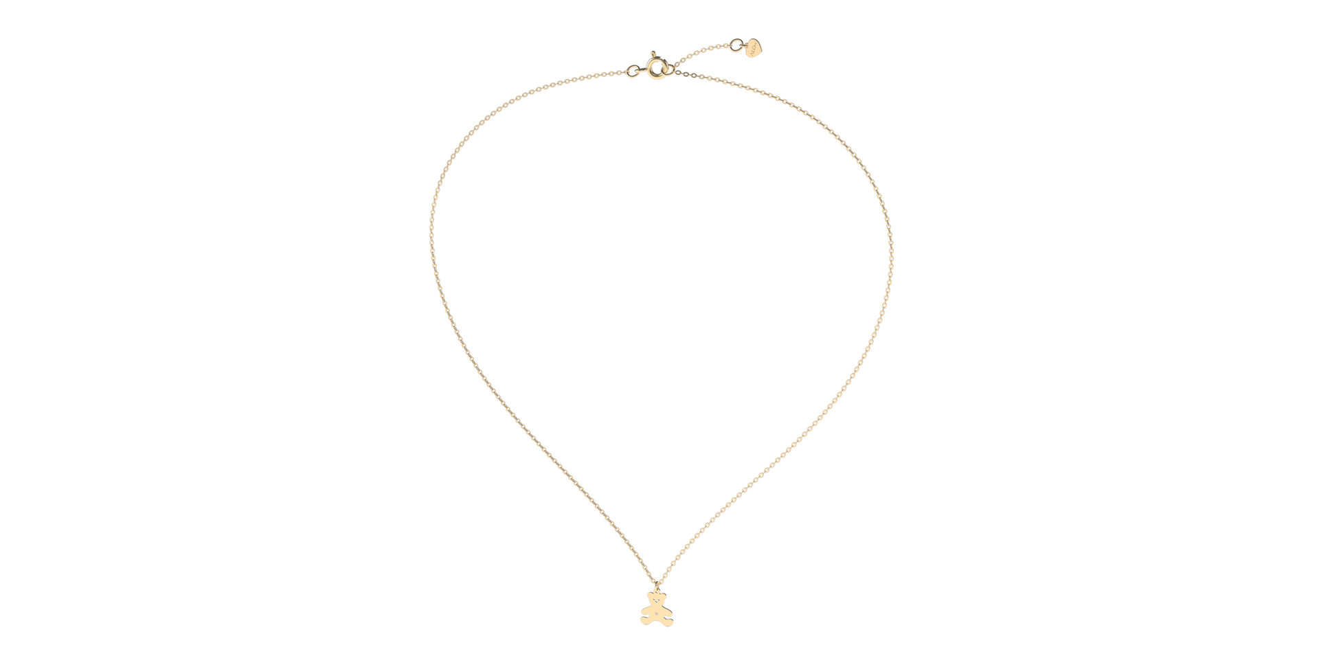 Náhrdelník s diamantem Teddy