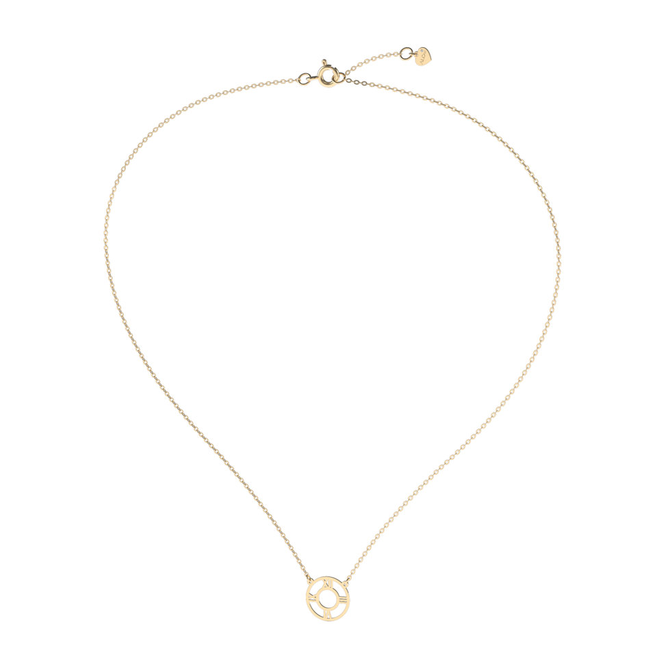 Náhrdelník s diamantem Time