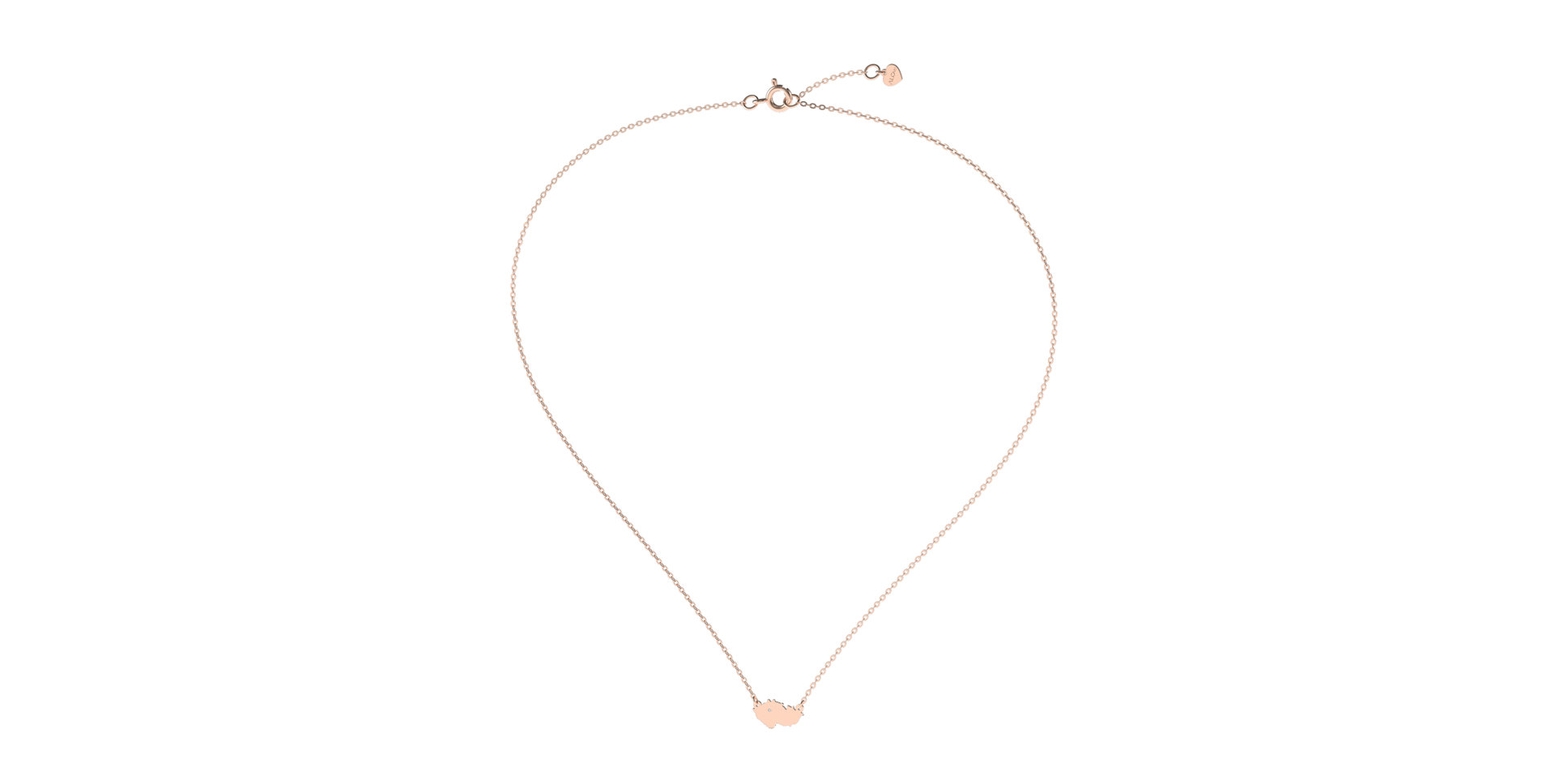 Náhrdelník s diamantem My Home