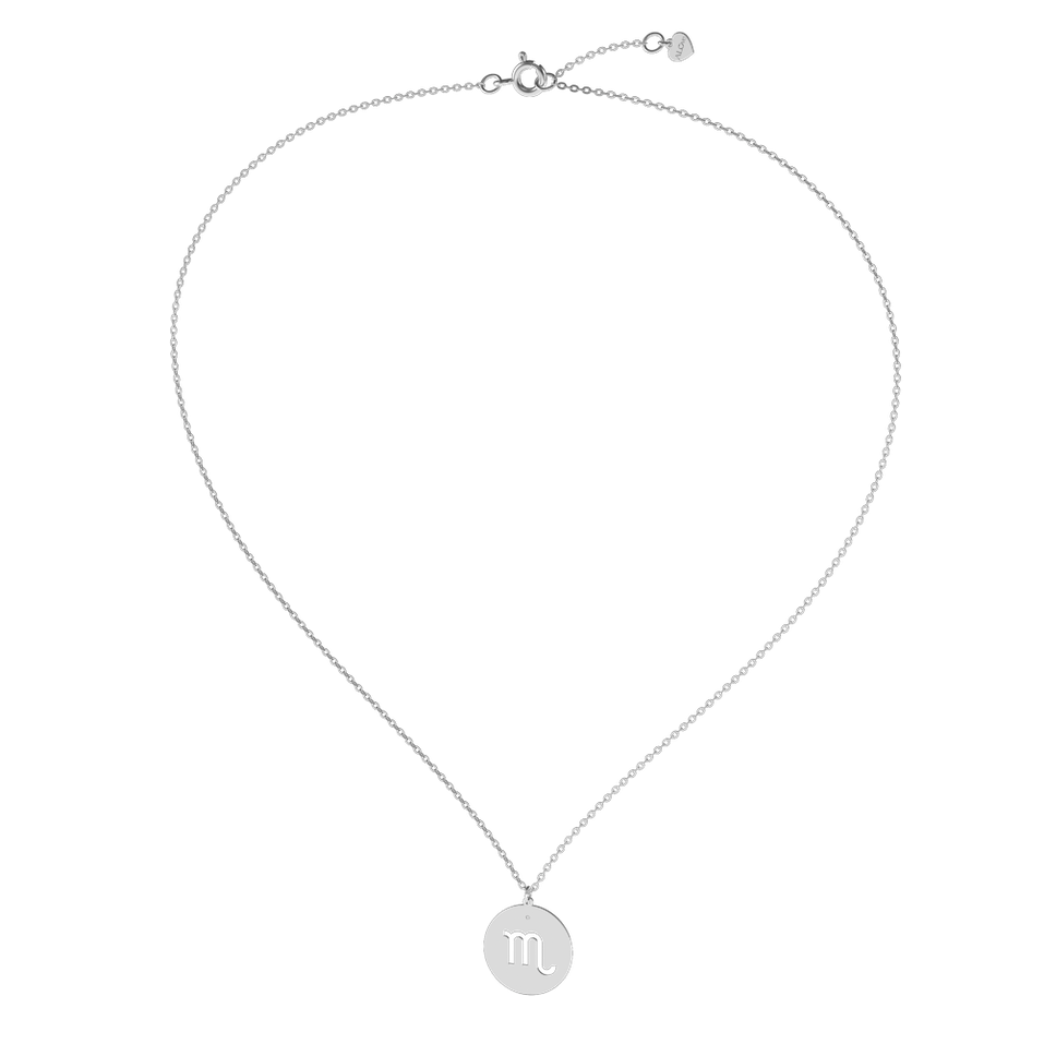 Náhrdelník s diamantem Scorpio