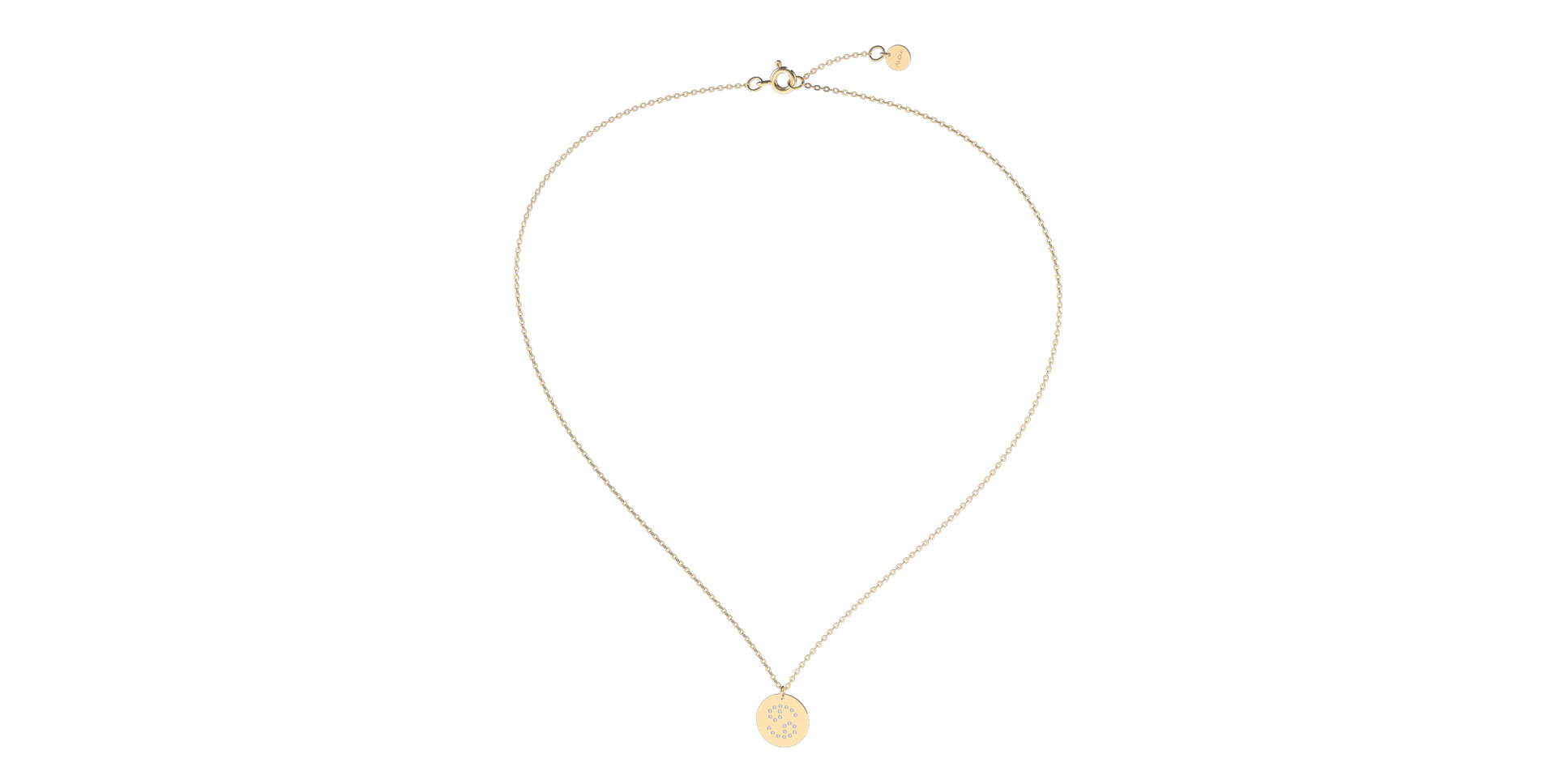 Náhrdelník s diamanty Cancer