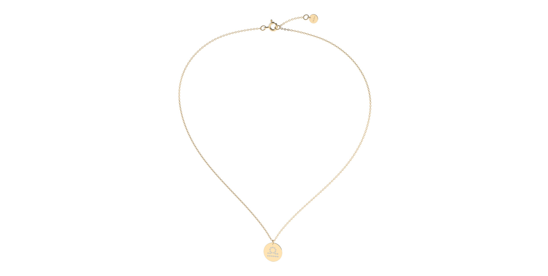 Náhrdelník s diamanty Libra