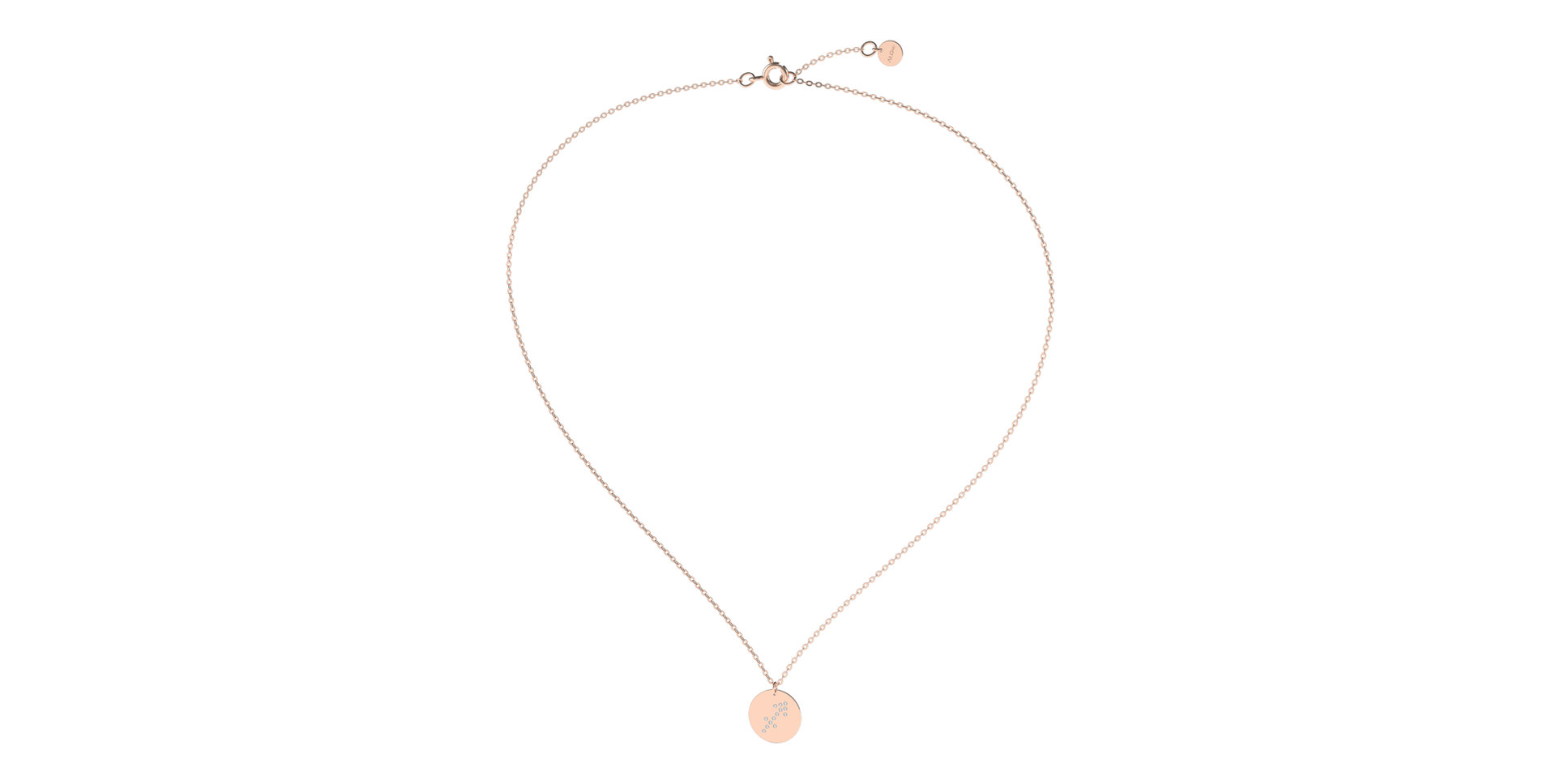 Náhrdelník s diamanty Sagittarius