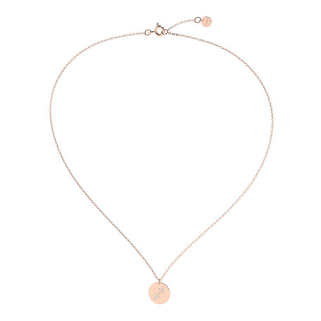 Náhrdelník s diamanty Sagittarius
