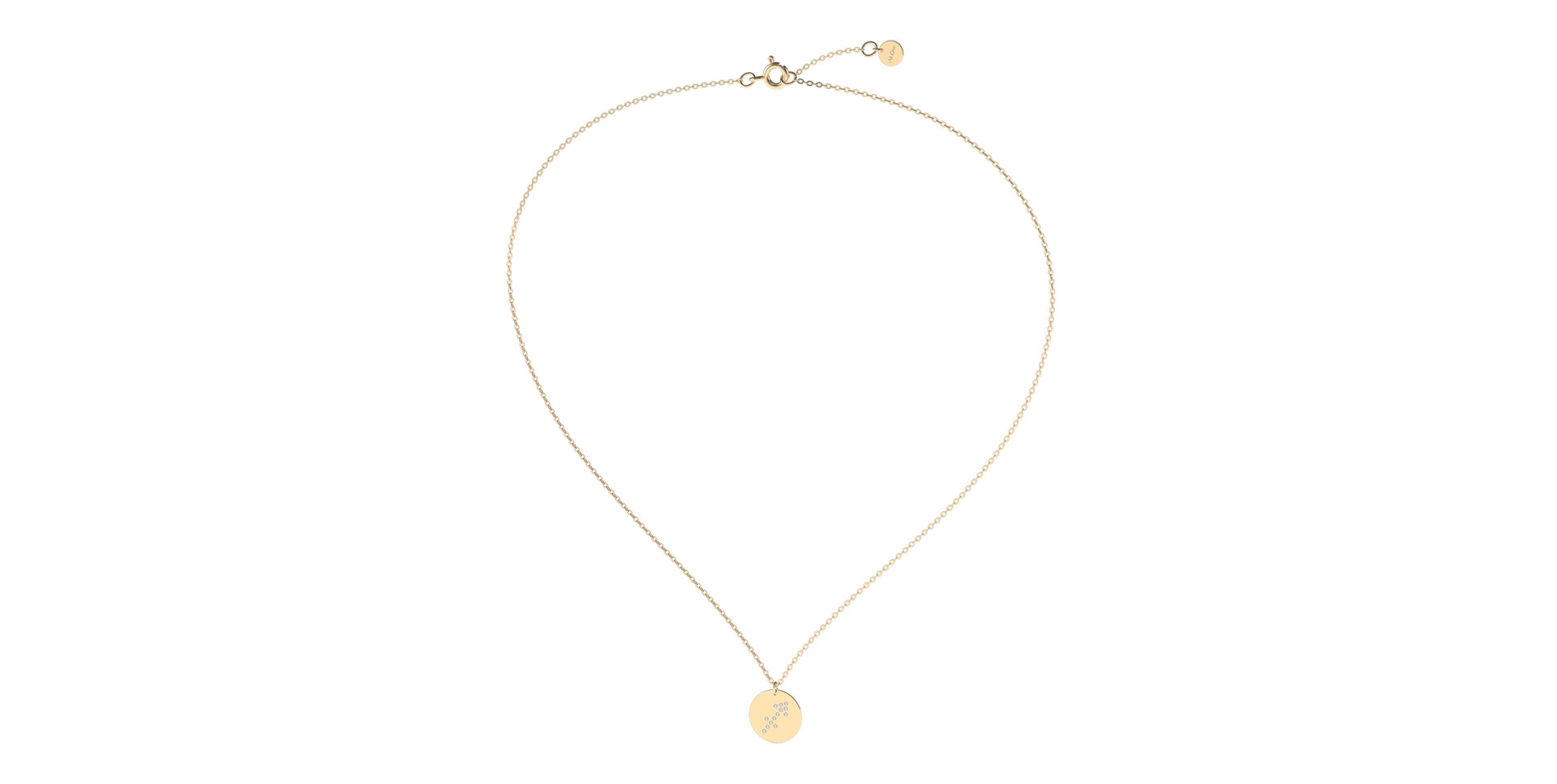 Náhrdelník s diamanty Sagittarius