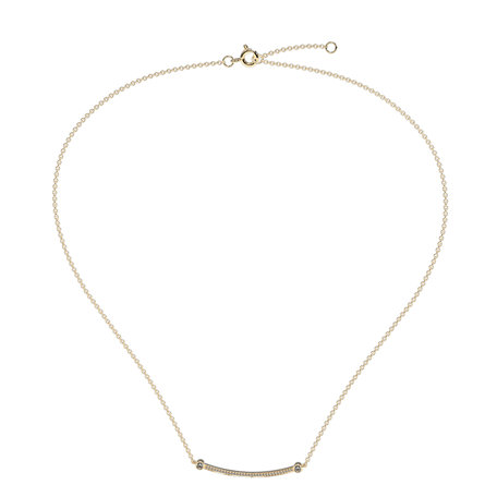 Náhrdelník s diamanty Diamond Line