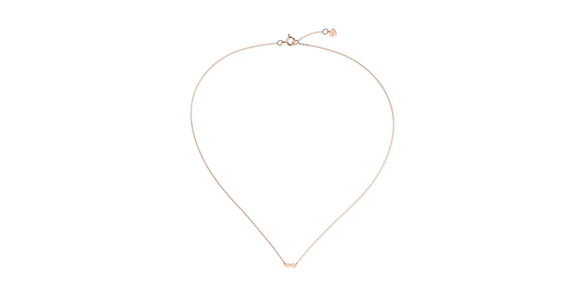 Náhrdelník s diamantem Lucky One