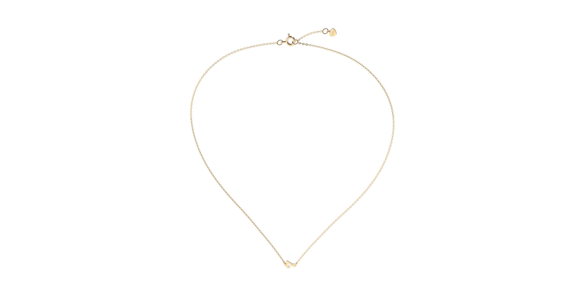 Náhrdelník s diamantem Lucky Seven