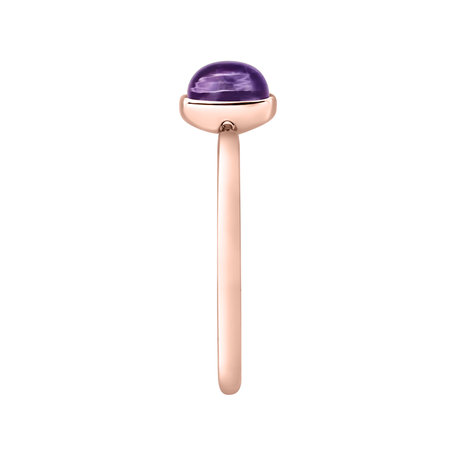 Prsten s ametystem brazil Bonbon