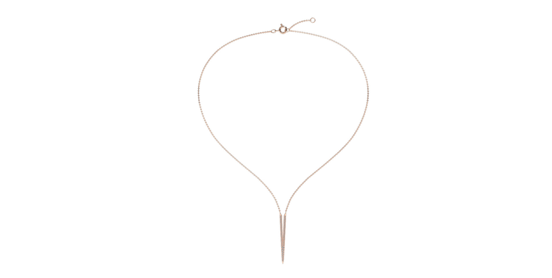 Náhrdelník s diamanty Shiny Victory